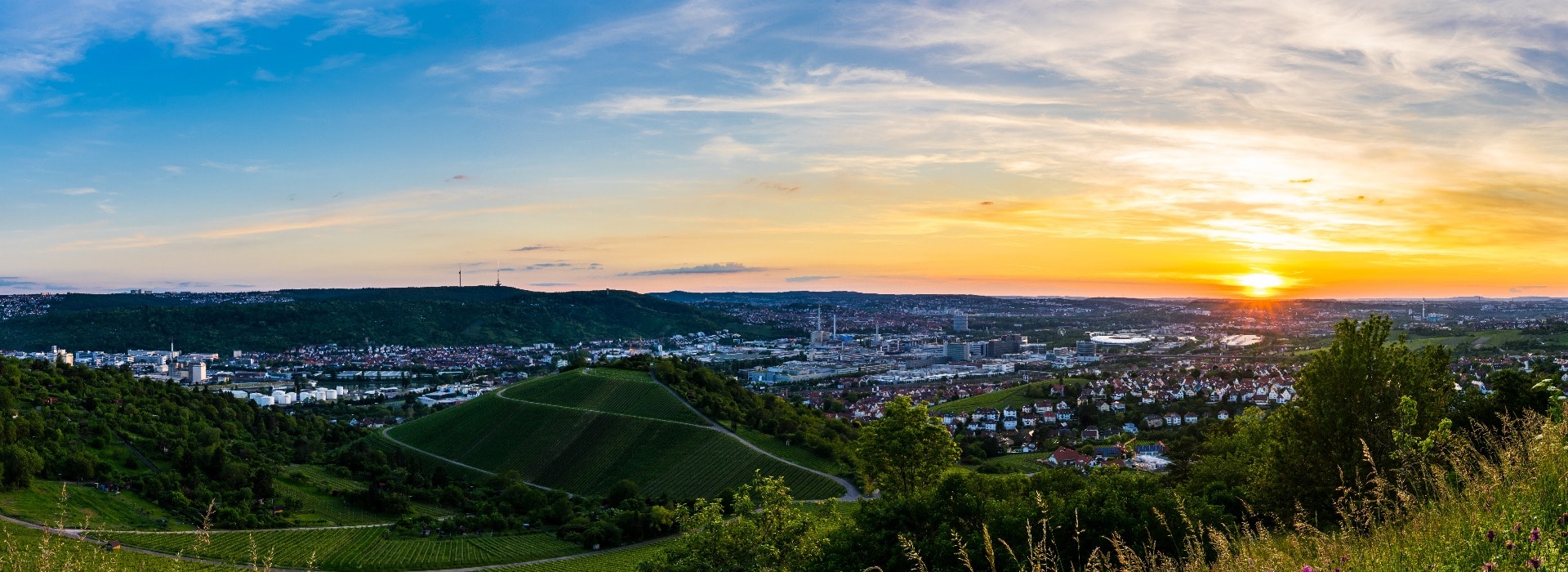 Blick über Stuttgart